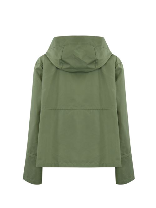 Parka in popeline tecnico Verde FAY | NAW12503240 AXXV408